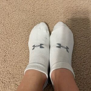 Well loved under Armour socks